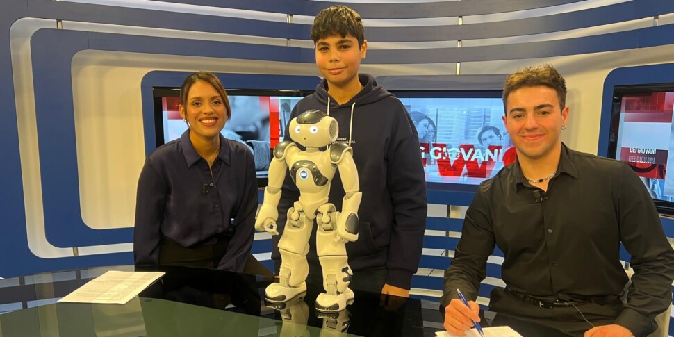 Tg Giovani su Rtp: tocca agli studenti del Liceo Felice Bisazza e al robot Nao
