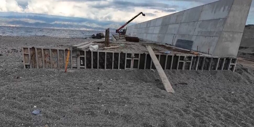 Messina, nuovo porto di Tremestieri: completato il 30% dell'opera