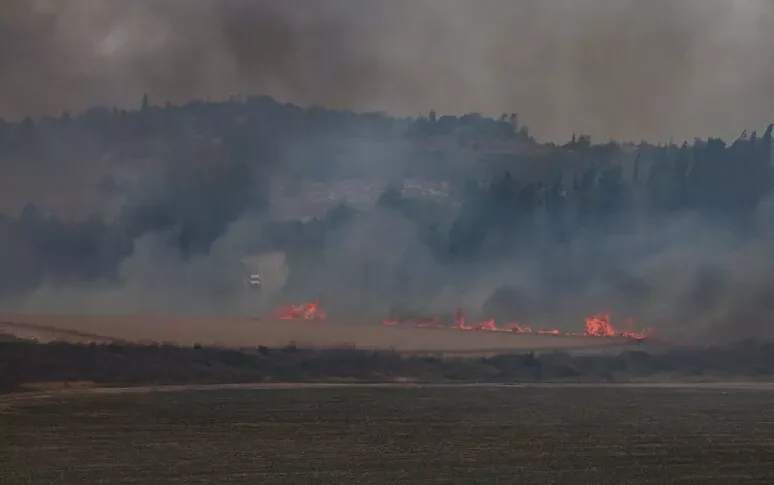 gerusalemme circondata fiamme messaggio