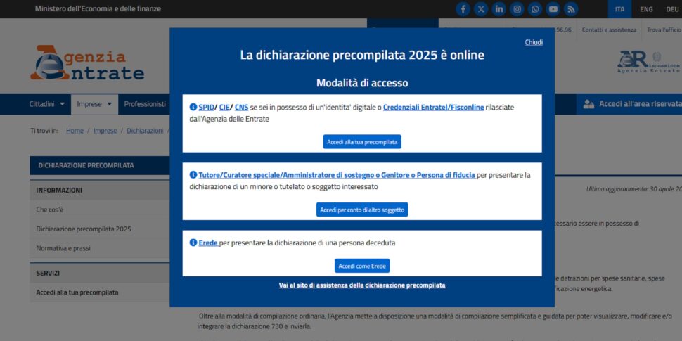 Precompilata, in tilt il sito dell’Agenzia delle Entrate nel giorno clou: chiesta la proroga delle scadenze Precompilata, in tilt il sito dell’Agenzia delle Entrate nel giorno clou: chiesta la proroga delle scadenze