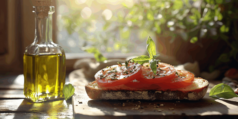 Pane olio da Feedpress.me pane olio e pomodoro il superfood della dieta mediterranea che unisce gusto salute e sostenibilità