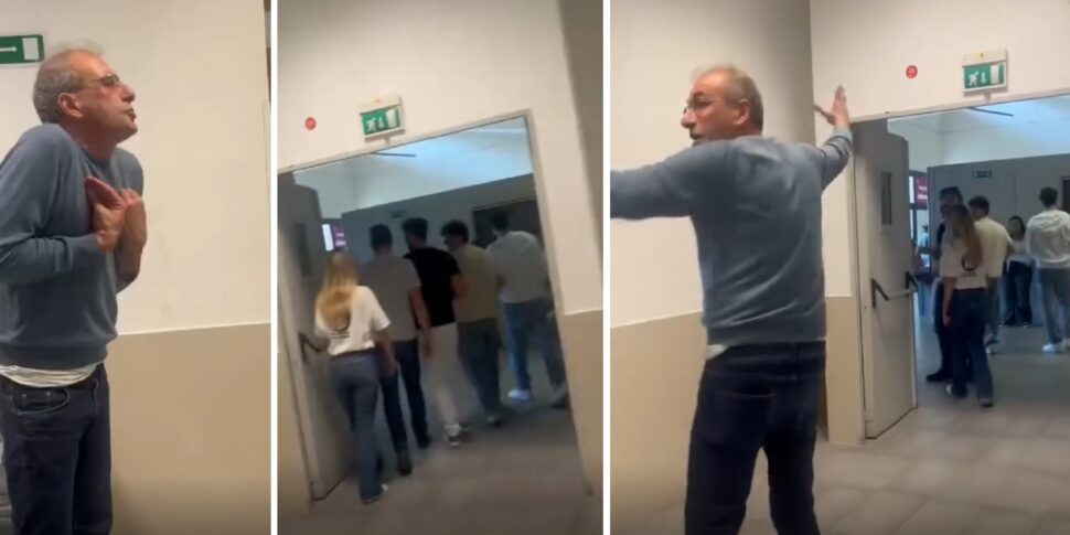 non rompere il c lo studente contro il professore all università di salerno il video è virale