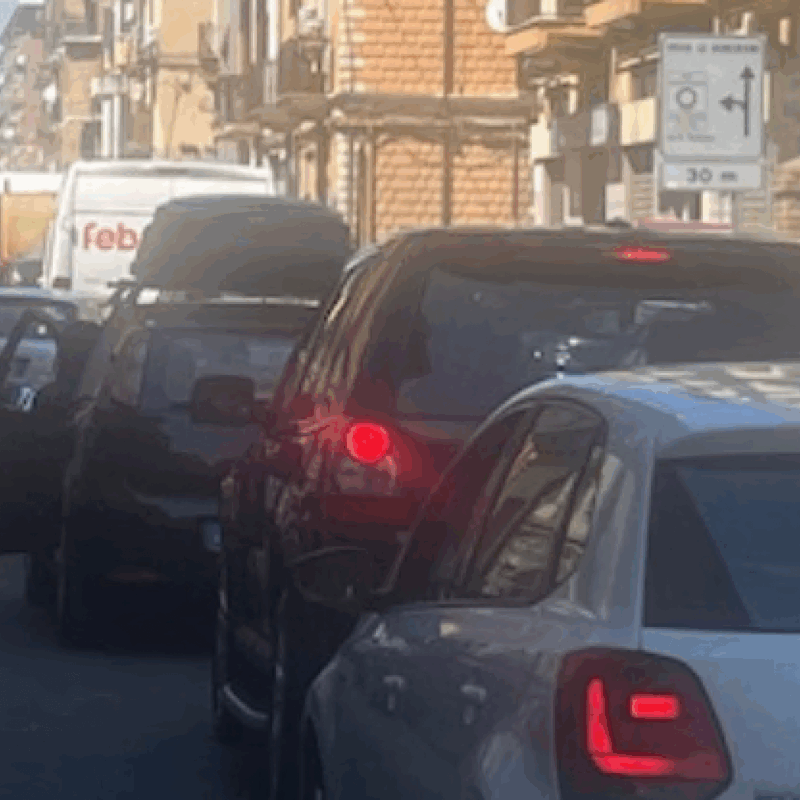 Traffico via 24 Maggio