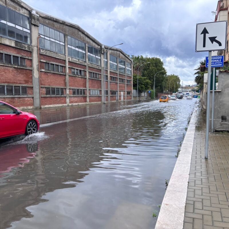A Messina sempre le stesse vie finiscono allagate, situazione critica a ogni pioggia