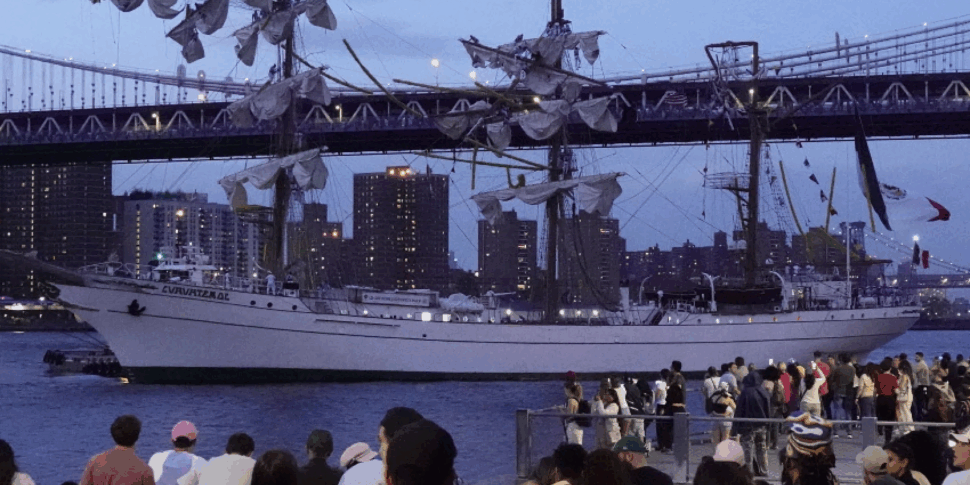 Tragedia a New York, due vittime nello schianto di una nave contro il ponte di Brooklyn Tragedia a New York, due vittime nello schianto di una nave contro il ponte di Brooklyn
