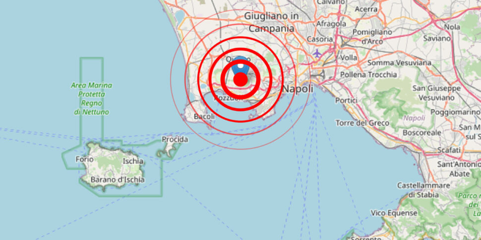 Nuova scossa di terremoto nei Campi Flegrei, magnitudo 3.1. Musumeci: è uno dei più pericolosi vulcani attivi al mondo Nuova scossa di terremoto nei Campi Flegrei, magnitudo 3.1. Musumeci: è uno dei più pericolosi vulcani attivi al mondo