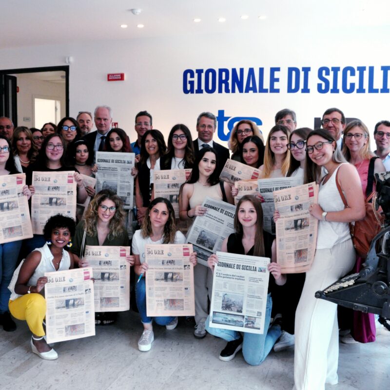 Al via da Palermo con i giovani il "tour della consapevolezza" per i 160 anni de Il Sole 24 Ore: leggere, approfondire, capire
