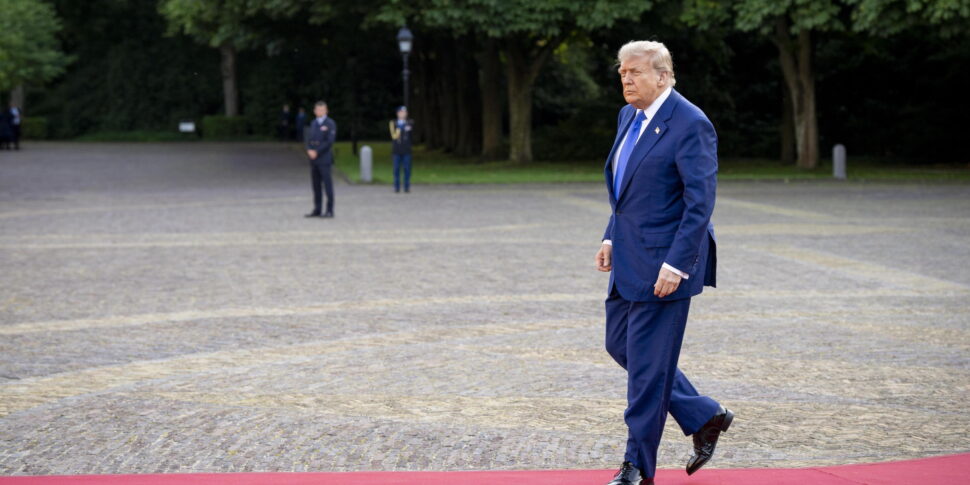 Vertice Nato, Zelensky "soddisfatto" del "lungo" incontro con Trump Vertice Nato, Zelensky "soddisfatto" del "lungo" incontro con Trump
