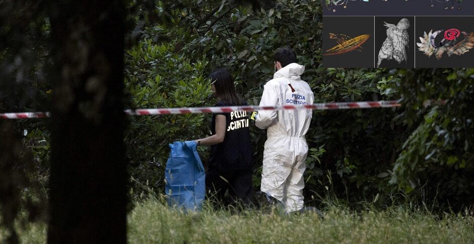 tre tatuaggi e un mistero la rosa la stella e lo scheletro sulla pelle della donna trovata morta con la bimba a villa pamphili