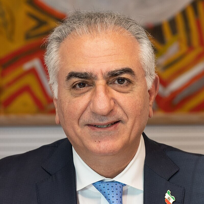 Charlie WEIMERS meets Crown Prince of IRAN Reza PAHLAVI