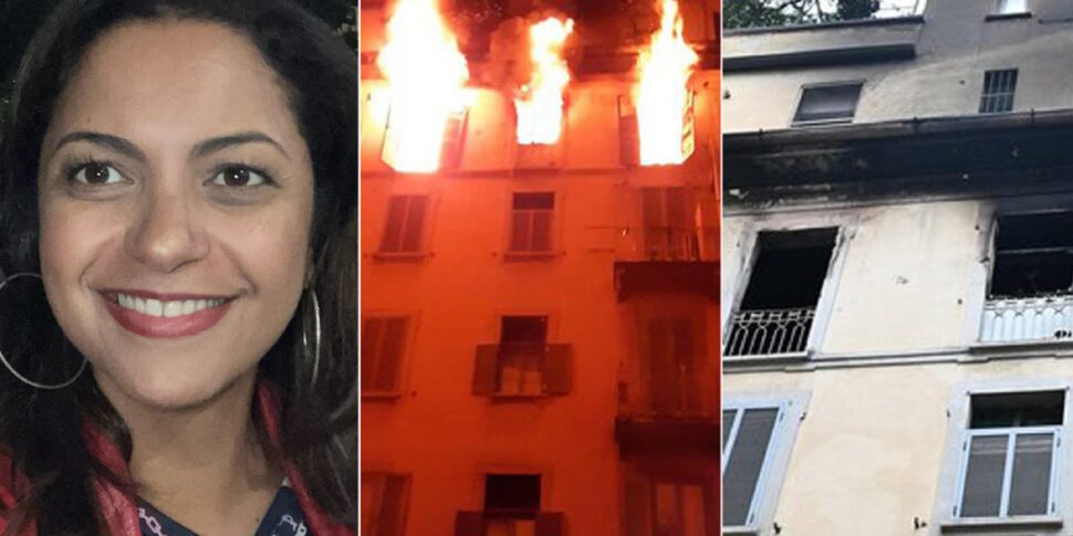e sueli barbosa la donna che si è gettata nel vuoto dall appartamento al quarto piano in fiamme a milano al vaglio la posizione del compagno