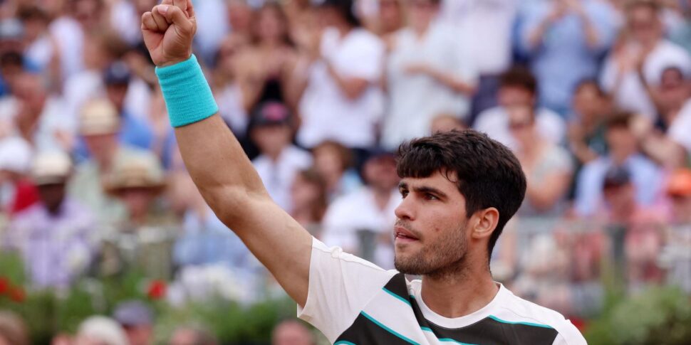 alcaraz 232 gi224 in forma wimbledon trionfo al queen s bublik vince halle dopo aver battuto sinner