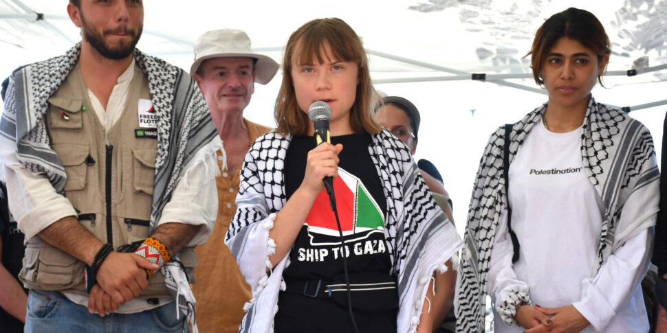 Il ritorno di Greta Thunberg, si imbarca a Catania verso Gaza Il ritorno di Greta Thunberg, si imbarca a Catania verso Gaza