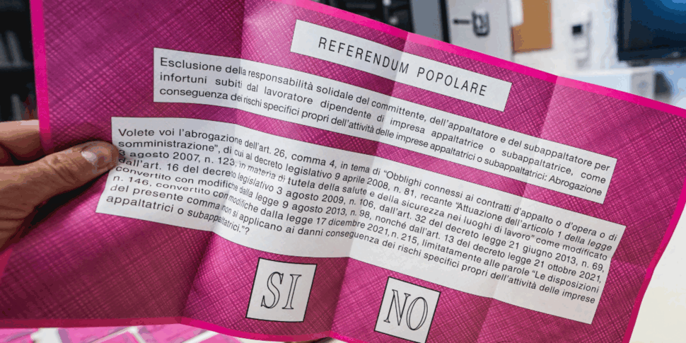 I referendum dell I referendum dell