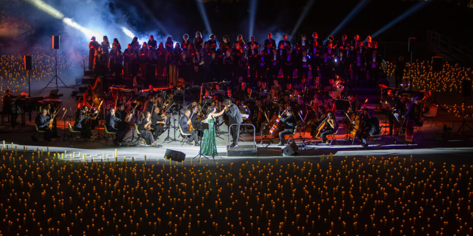 Festival Lirico dei Teatri di Pietra: standing ovation al Teatro Greco e sold out per l’omaggio a Ennio Morricone Festival Lirico dei Teatri di Pietra: standing ovation al Teatro Greco e sold out per l’omaggio a Ennio Morricone