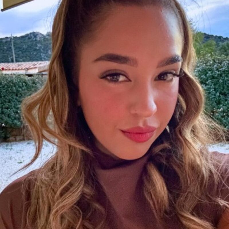 Gaia Costa, la 24enne di Tempio Pausania investita e uccisa da un Suv, in una foto tratta dal suo profilo Instagram. INSTAGRAM GAIA COSTA +++ATTENZIONE LA FOTO NON PUO' ESSERE PUBBLICATA O RIPRODOTTA SENZA L'AUTORIZZAZIONE DELLA FONTE DI ORIGINE CUI SI RINVIA+++ NPK++