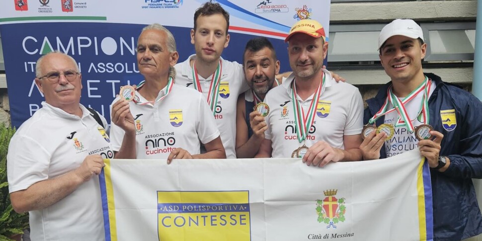 trionfo per la polisportiva contesse di messina 12 medaglie ai campionati italiani assoluti di atletica paralimpica