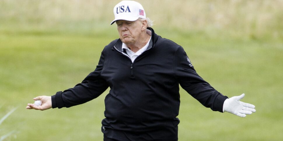 Trump e Von der Leyen annunciano l Trump e Von der Leyen annunciano l