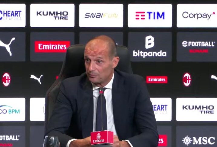Max Allegri riparte dal Milan: "Sono entusiasta, dobbiamo tornare a giocare in Champions" Max Allegri riparte dal Milan: "Sono entusiasta, dobbiamo tornare a giocare in Champions"
