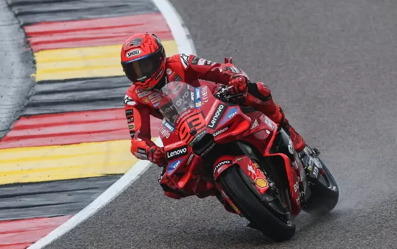 MotoGp, Marc Marquez vince in Germania davanti al fratello Alex e a Bagnaia MotoGp, Marc Marquez vince in Germania davanti al fratello Alex e a Bagnaia