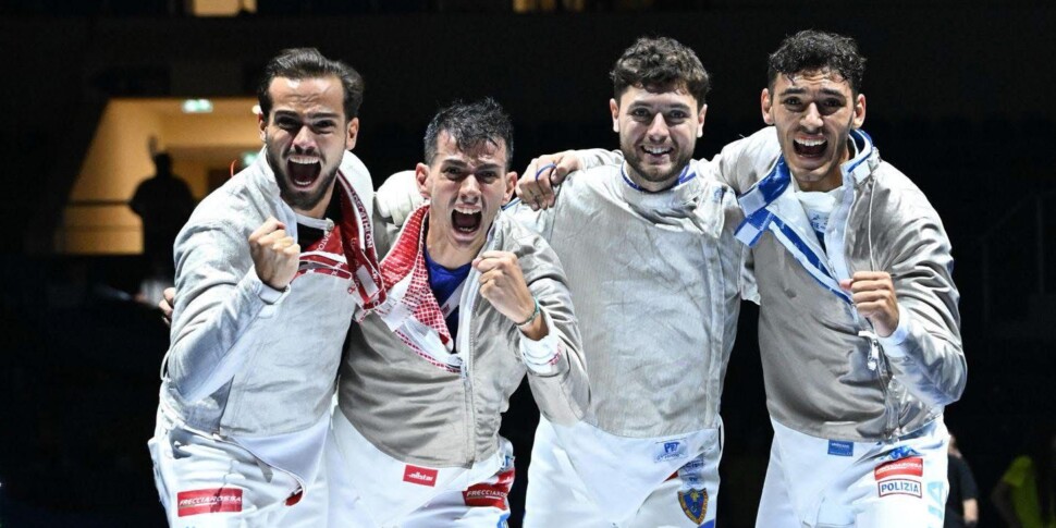 mondiali scherma trionfo italia oro nella sciabola a squadre maschile bronzo nel fioretto donne