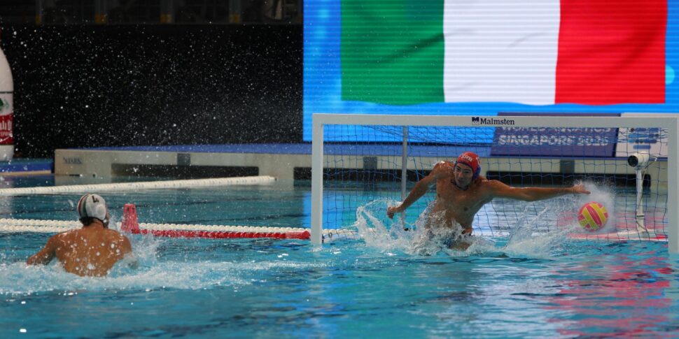 mondiali pallanuoto l italia la spunta ai rigori con la serbia e accede ai quarti