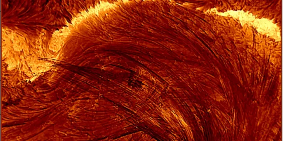 Immagine da record di un brillamento solare, mai così nitido