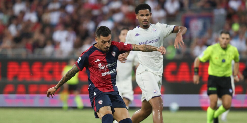 Il Cagliari beffa la Fiorentina in pieno recupero e pareggia 1-1