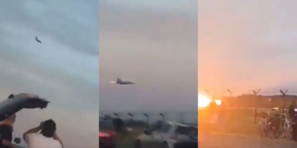 F16 polacco si schianta nelle prove per uno show, morto il pilota F16 polacco si schianta nelle prove per uno show, morto il pilota