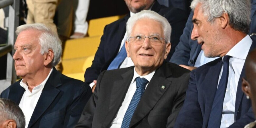 Palermo Frosinone, il presidente Mattarella ospite d Palermo Frosinone, il presidente Mattarella ospite d