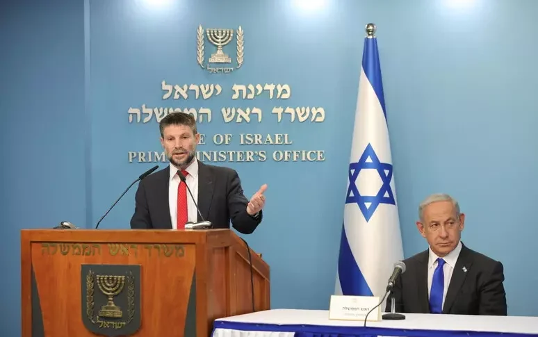 Occupazione Gaza, il ministro Smotrich contrario alla decisione di Netanyahu Occupazione Gaza, il ministro Smotrich contrario alla decisione di Netanyahu