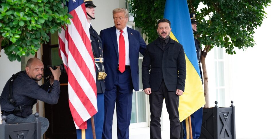 zelensky alla casa bianca trump questo uomo putin io tutto il mondo vuole la fine della guerra