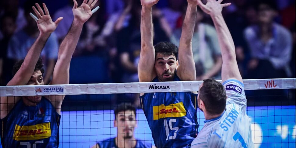 volleyball nations league storica finale per l italia battuta la slovenia 3 1 12 punti per il calabrese lavia