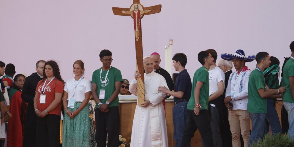 giubileo dei giovani papa leone 232 arrivato a tor vergata