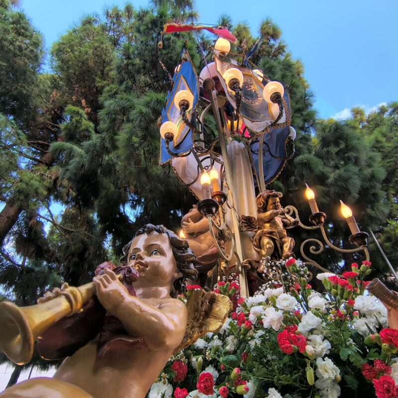 Messina alla vigilia dell’Assunta: fede, tradizione e comunione attorno al Cippo FOTO