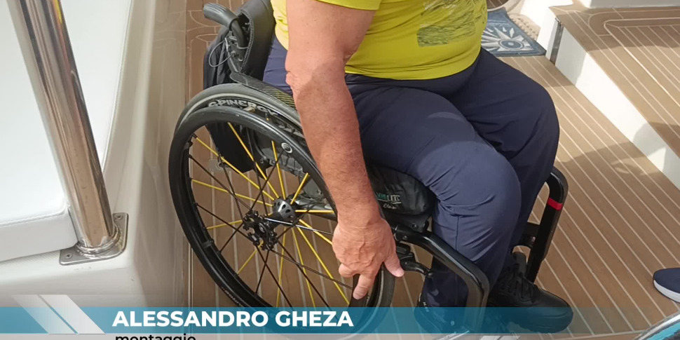 Messina: l'emozione dei disabili saliti a bordo de "Lo Spirito di Stella"