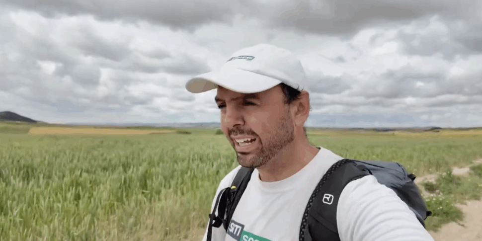 Dal Portogallo a piedi, i 3740 chilometri del giornalista messinese Mauro Mondello