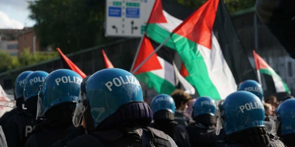 Allerta del Viminale in vista dei cortei pro Pal, Piantedosi incontrerà i prefetti