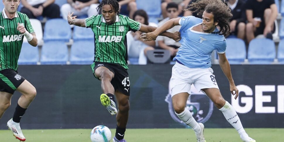 sassuolo primo sorriso con grosso fadera punisce la lazio 1 0