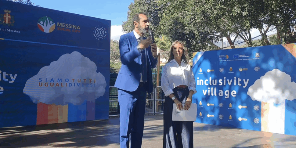 Messina, a villa Dante un villaggio globale di inclusione