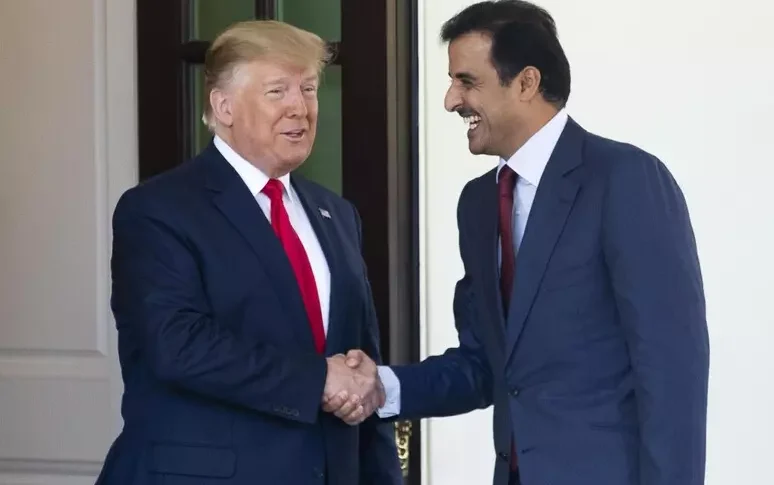 Trump: "Qatar grande alleato Usa, Bibi stia attento" Trump: "Qatar grande alleato Usa, Bibi stia attento"