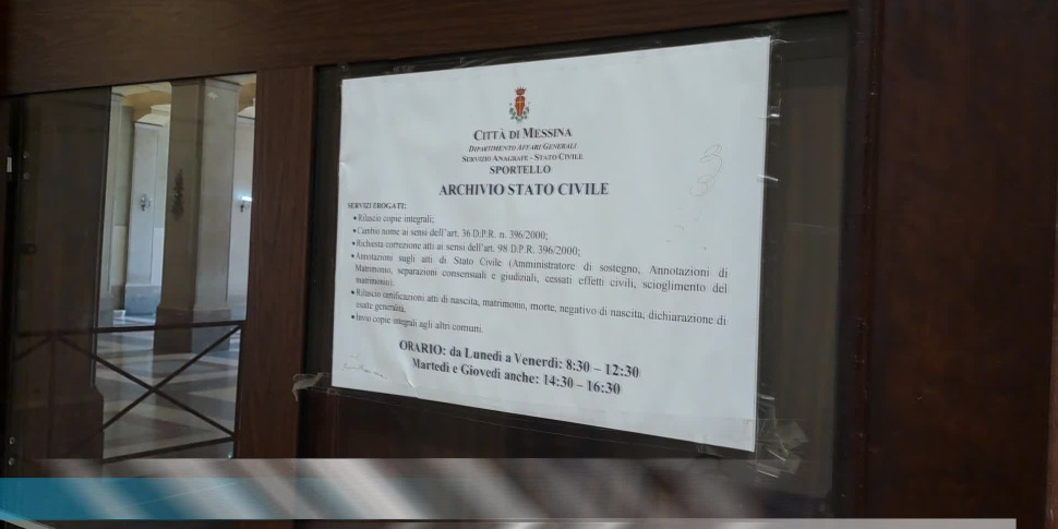 Messina tra le prime città italiane per digitalizzazione degli atti di Stato civile gestita tramite l’Archivio nazionale