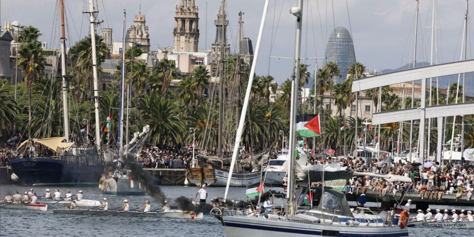 Flotilla Gaza, tornata a Barcellona per maltempo. Le opposizioni a Meloni: "Tuteli Flotilla dalle minacce di Israele" Flotilla Gaza, tornata a Barcellona per maltempo. Le opposizioni a Meloni: "Tuteli Flotilla dalle minacce di Israele"