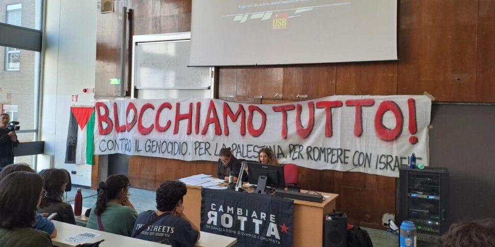 Sciopero generale, scontro politico dopo l’abbordaggio della Flotilla per Gaza