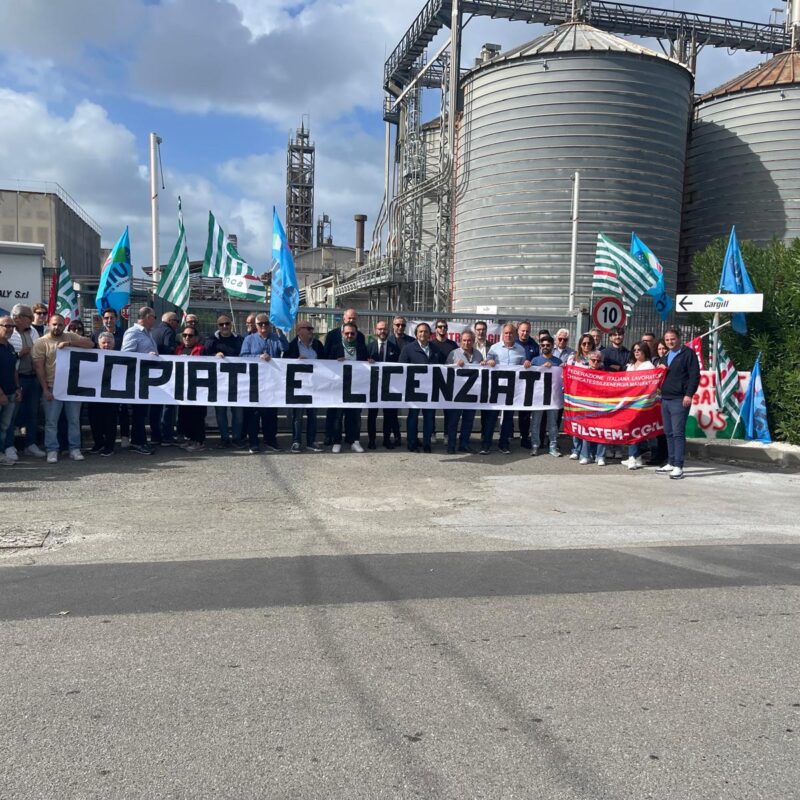 Crisi Cargill, i sindacati sollecitano il tavolo al ministero delle Imprese