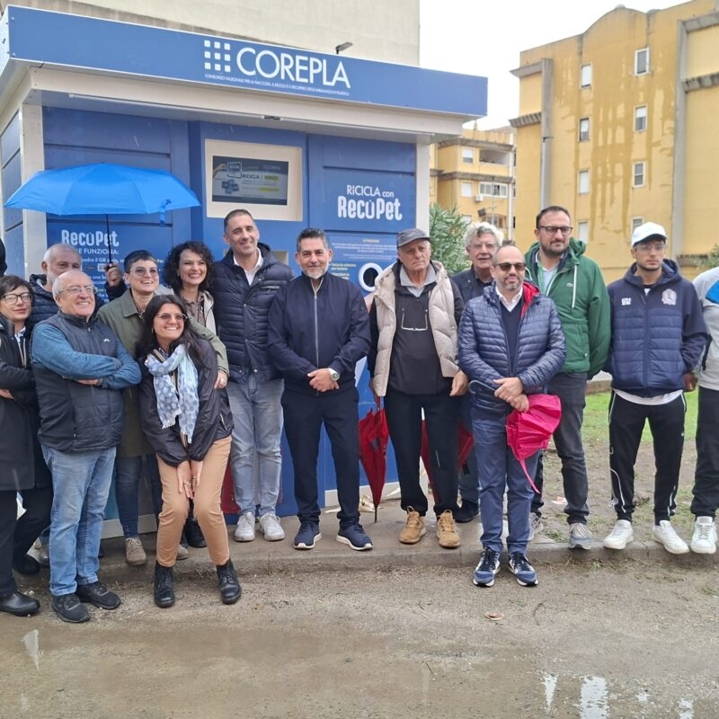 Reggio Calabria, ad Arghillà un ecocompattatore per continuare il percorso di rigenerazione urbana