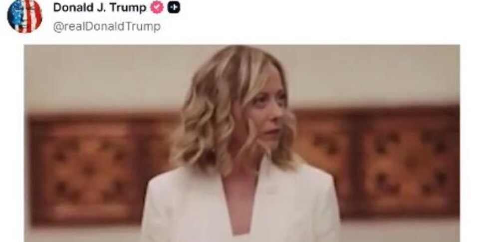 il pd attacca la meloni la premier chiarisca le parole di trump sulla rottura con l ue