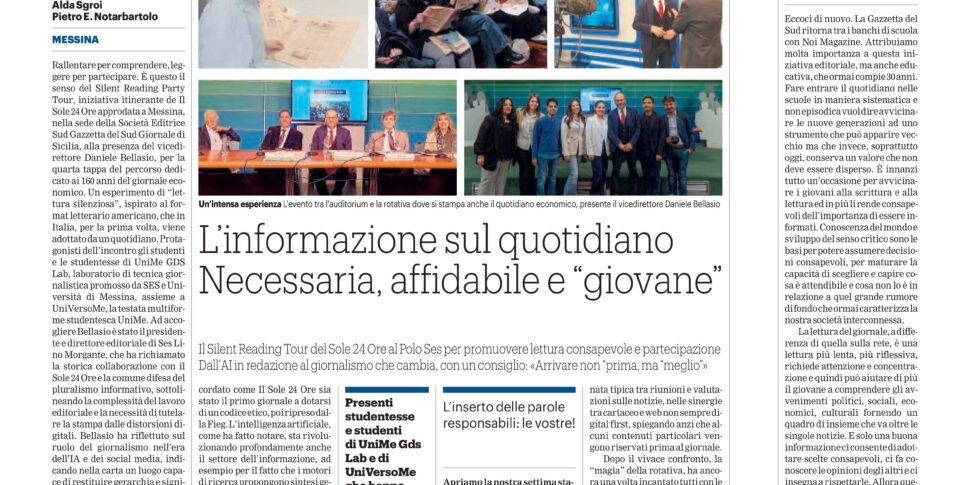 torna noi magazine con la gds academy rallentare per comprendere leggere per partecipare da Feedpress.me torna noi magazine con la gds academy rallentare per comprendere leggere per partecipare