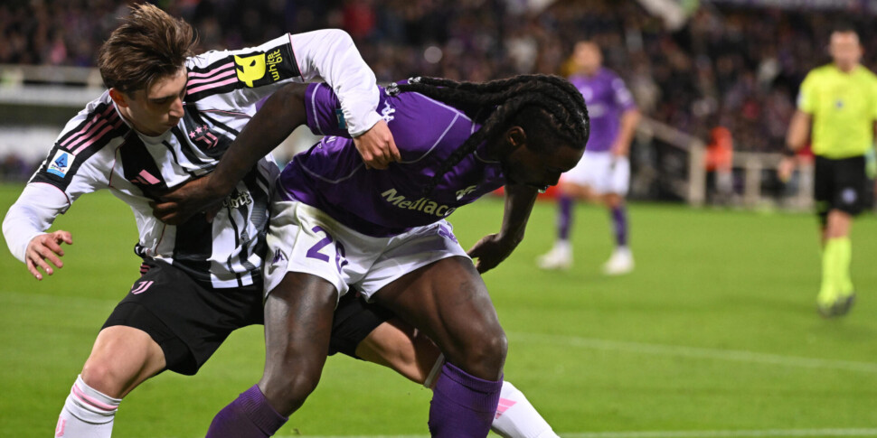 la juve non va oltre la pareggite al franchi kostic porta avanti i bianconeri la fiorentina risponde con mandragora