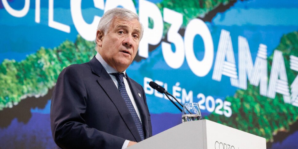 Cop30, Tajani al vertice di Belem: "Lotta al cambiamento climatico sì, ma l Cop30, Tajani al vertice di Belem: "Lotta al cambiamento climatico sì, ma l